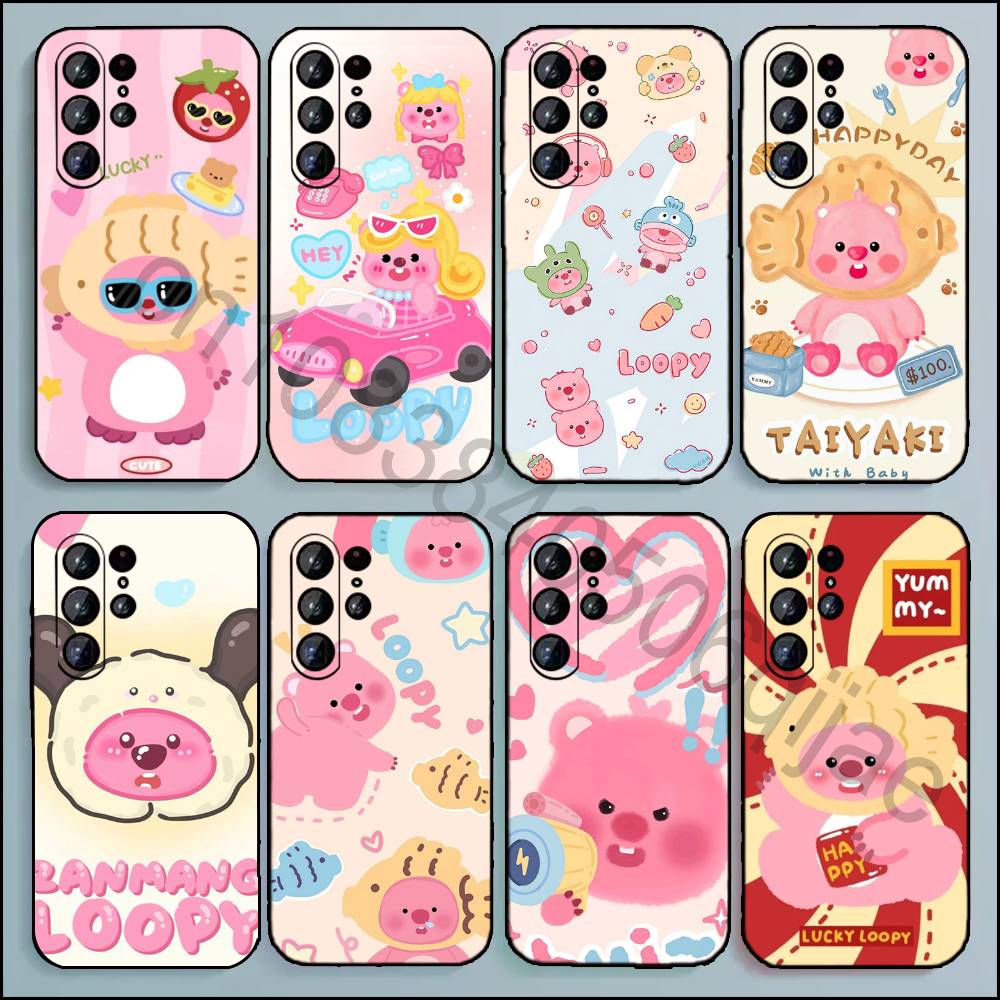 Phone Cases Loopy - L-Loopy 電話ケース Samsung Galaxy A13,21s,22,31,32,52,53,71,80,A91 用