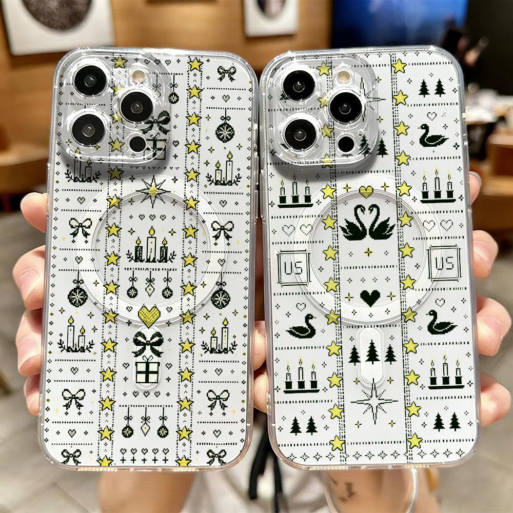 Phone Cases Egypt - 古代エジプトの星柄リボン付きiPhoneケース iPhone 17 16 15 14