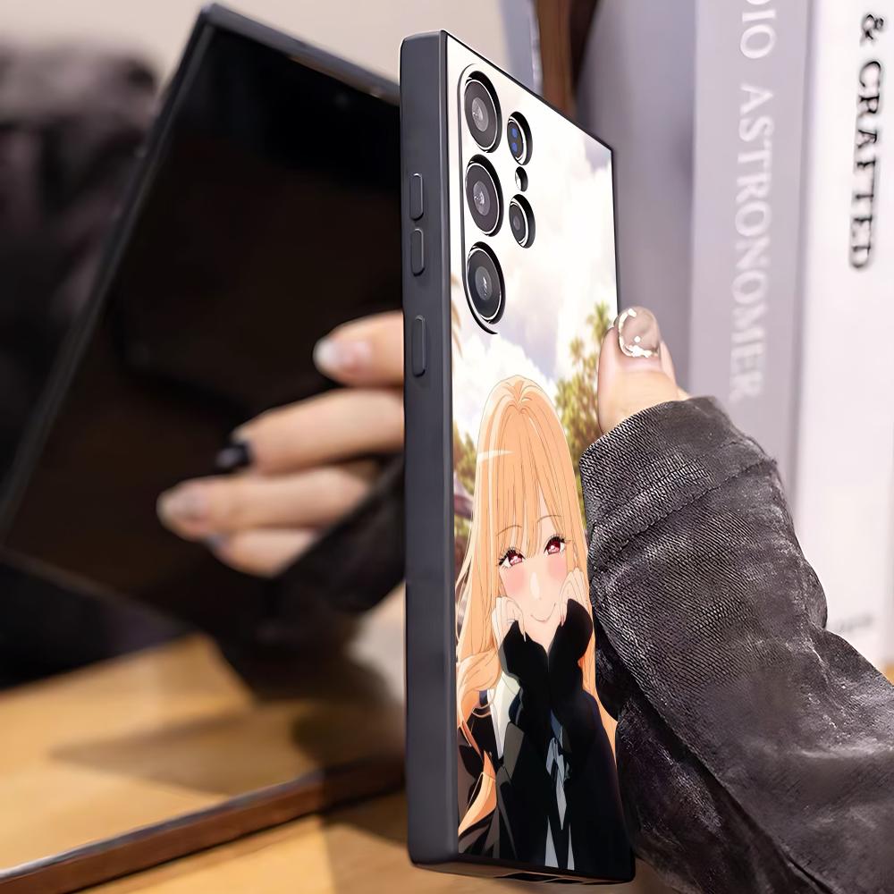 Phone Cases Girls - ホットガールアニメキタガワ・マリンスマホケース サムスンギャラクシーS26 S25 S24 S23 S22