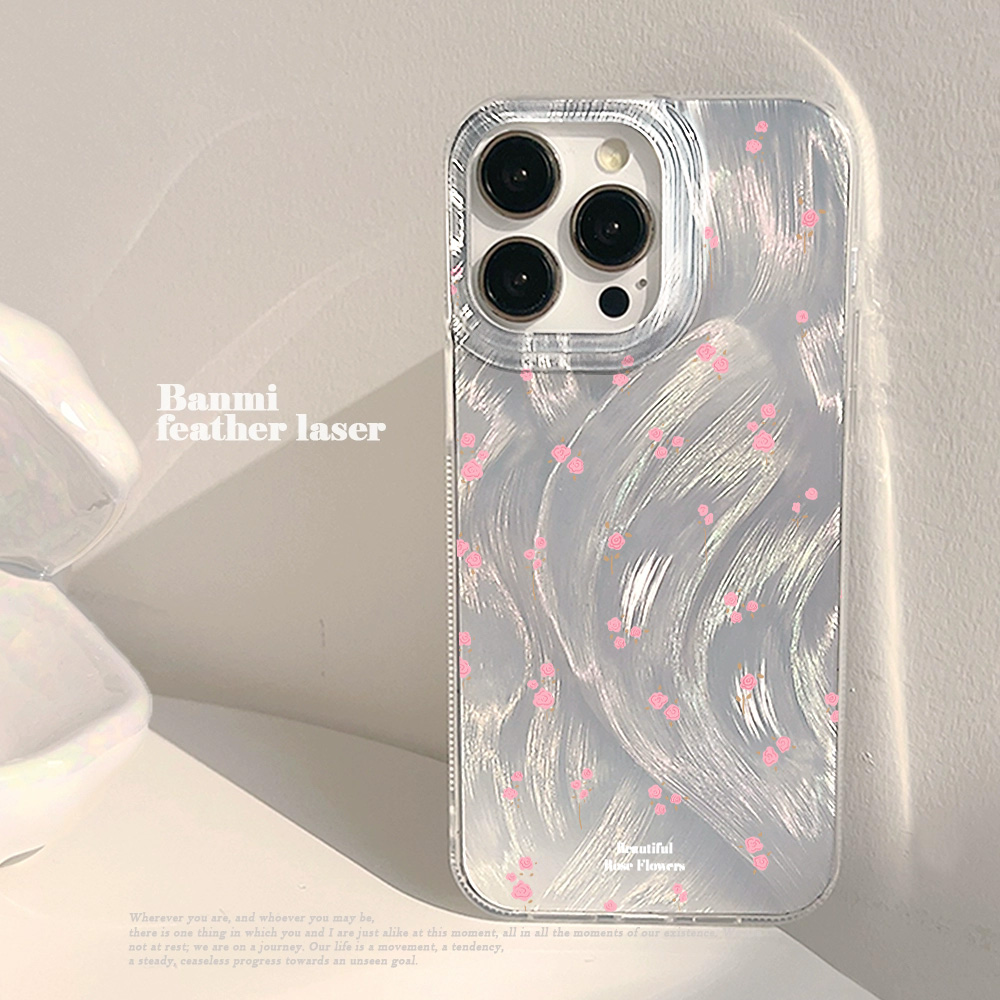 Phone Cases Pink - シンプルなピンクの花柄スマホケース Samsung Galaxy S26 S25 S24