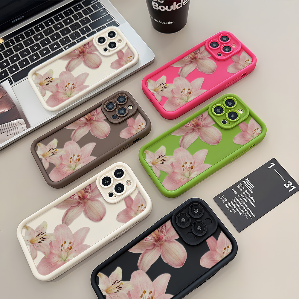 Phone Cases Pink - 塗装済みスマホケース Apple iPhone 17 16 15
