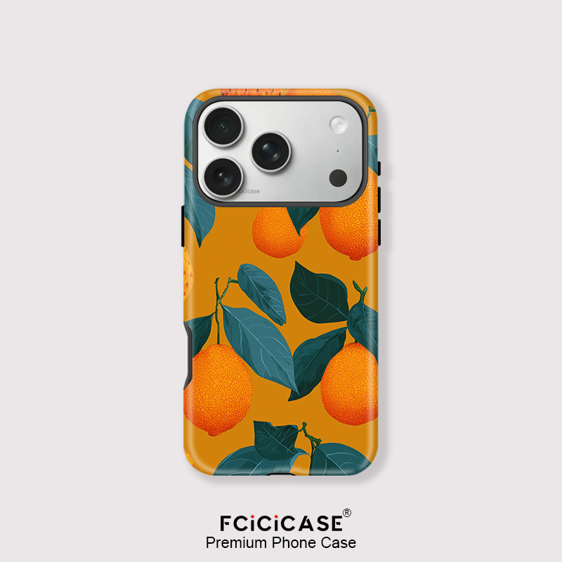 Phone Cases Orange - Fcicicase iPhone 17 16 15 14