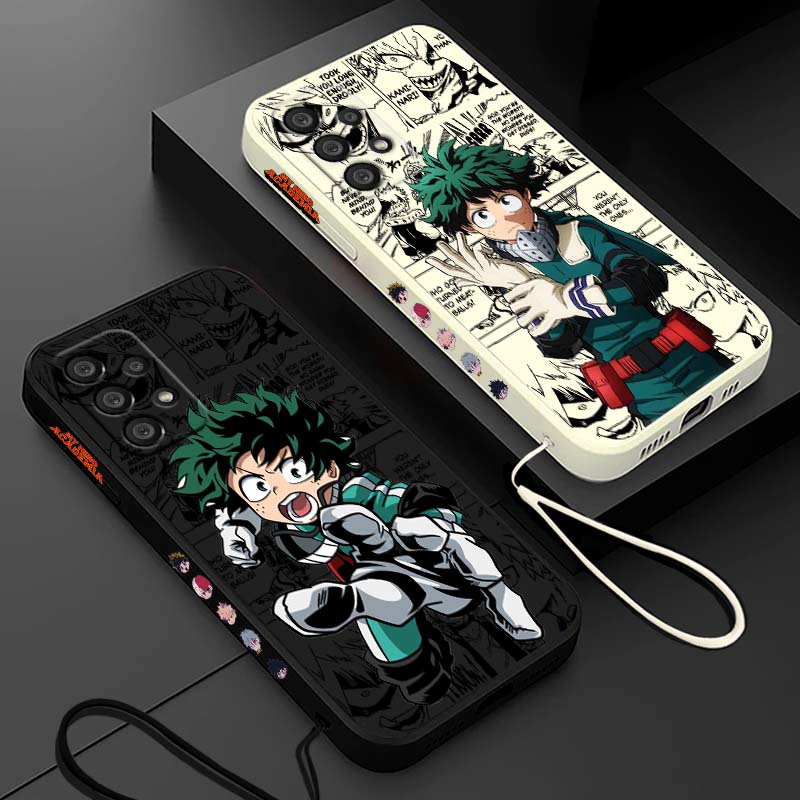 Phone Cases For Samsung - アニメ僕のヒーローアカデミア カバー Samsung Galaxy A73 A71