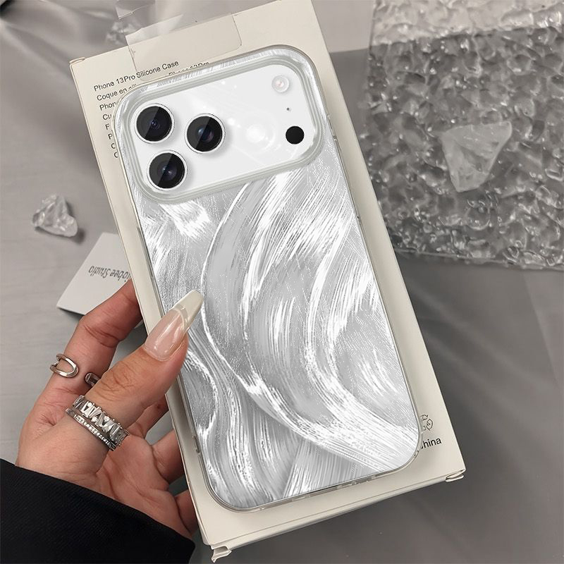 Phone Cases Trendy - 高級ファッションレーザーファンダフォンケース iPhone 17 Pro 16 15