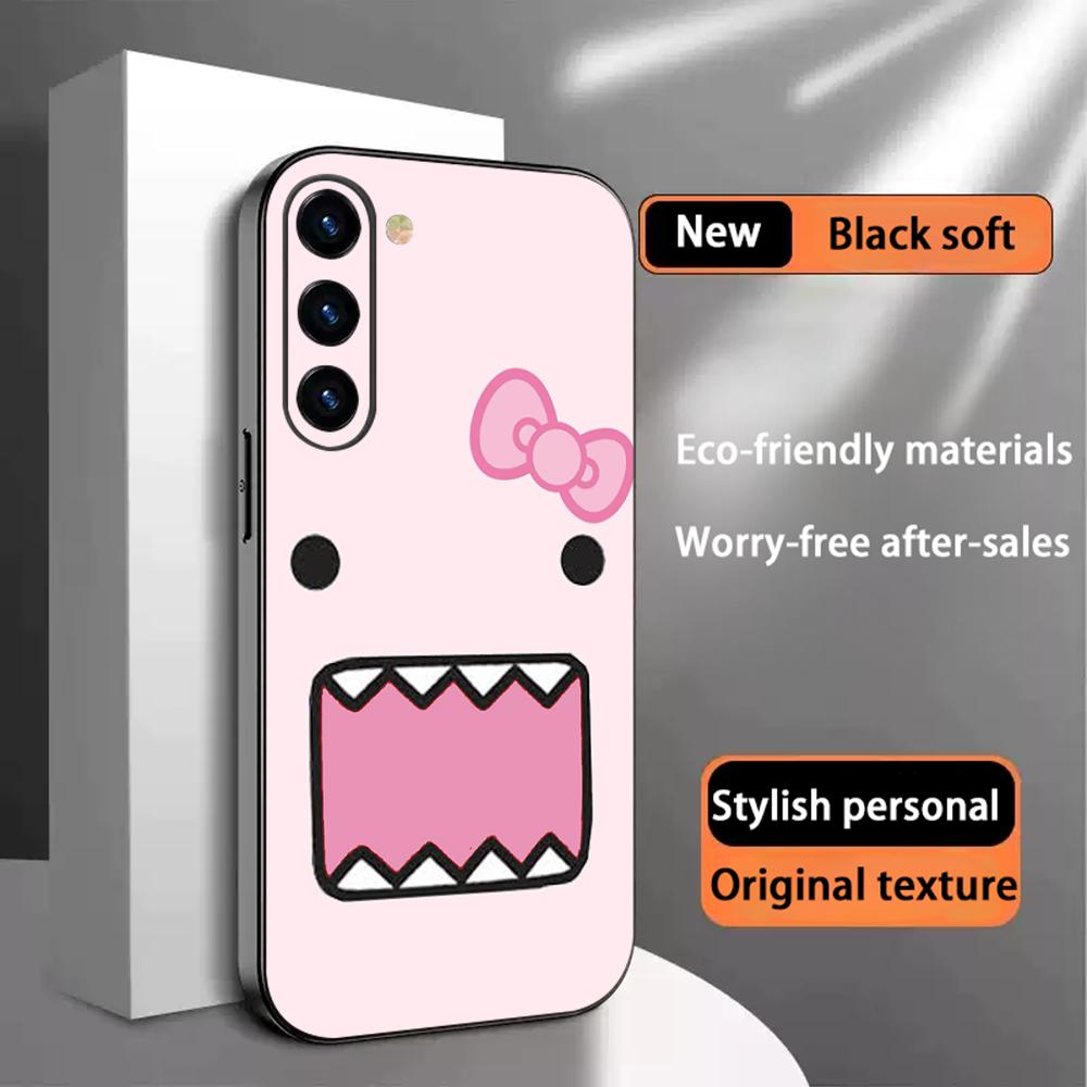 Phone Cases Girls - かわいいドモくん新キャラクター漫画風スマホケース サムスン Galaxy S26 S25 S24