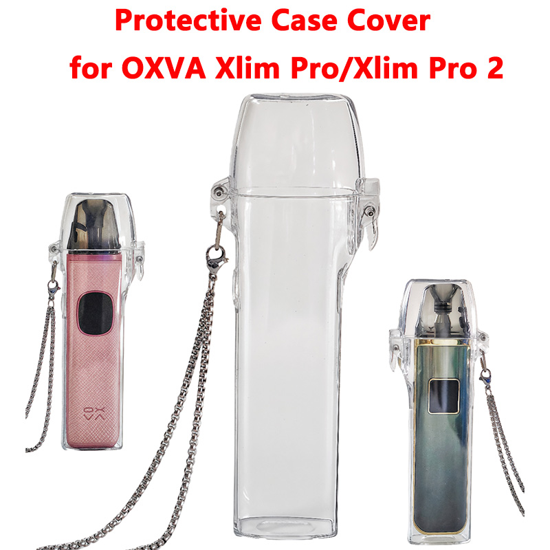 Phone Cases Vape - ポータブルストラップ保護透明ポップアップハードケースカバー OXVA Xlim Pro/Xlim Pro 2