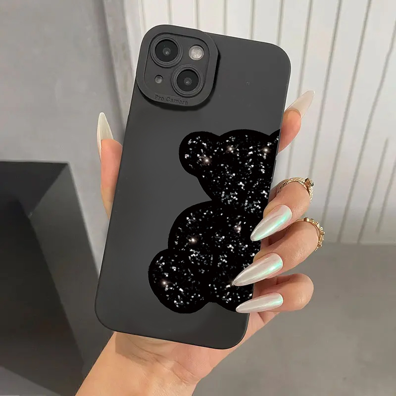 Phone Cases Dior - 花柄のクマの絵柄のiPhoneケース iPhone 17 16 15 14