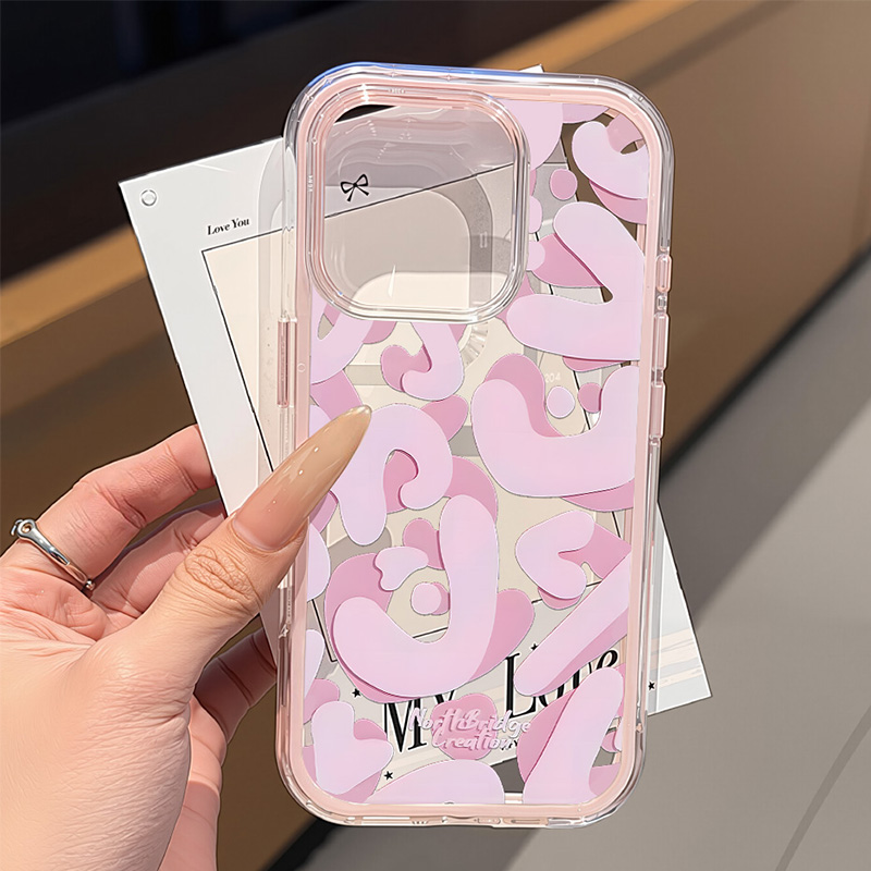 Phone Cases Pink - iPhone 16 Pro、iPhone 15、13、17、11、12、14 Pro Max、17