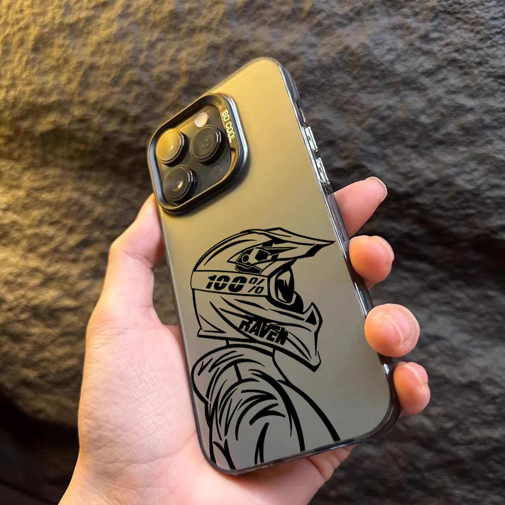 Phone Cases Vape - バイクライダー向けクリエイティブなiPhoneケース（iPhone 17、16、15、14、13、12、11 Pro/Max/Plus対応）耐衝撃・落下防止リアカバー