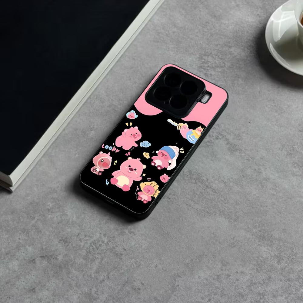 Phone Cases Loopy - ピンク B-ビーバー ループイズ電話ケース Xiaomi 15 14