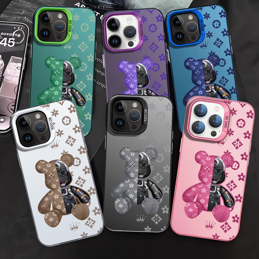 Phone Cases Dior - ファッションかわいい R-ロバートベア電話ケース iphone 15 16 プロマックス