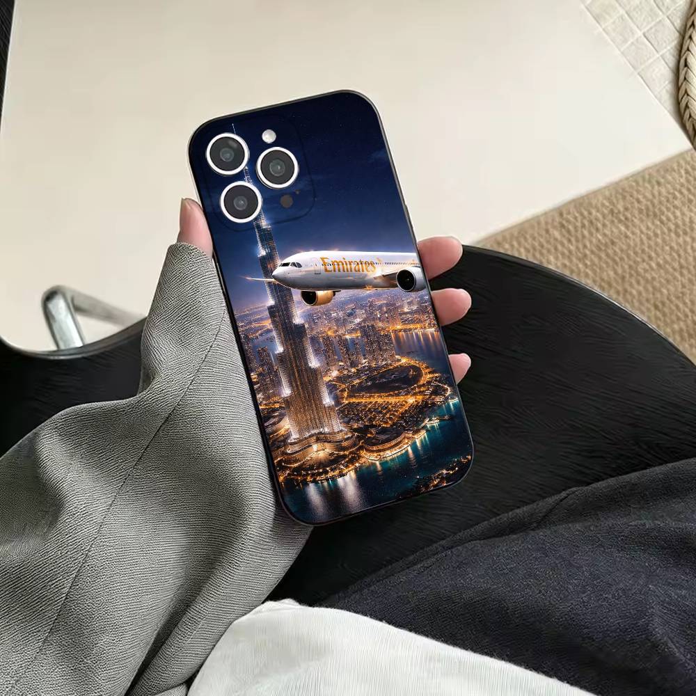 ドバイ・ブルジュ・カリファ飛行機柄iPhoneケース iPh - Phone Cases Dubai のレビューと価格