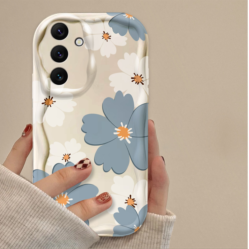 美しいピンクのユリ柄スマホケース Samsung Galax - Phone Cases Pink のレビューと価格