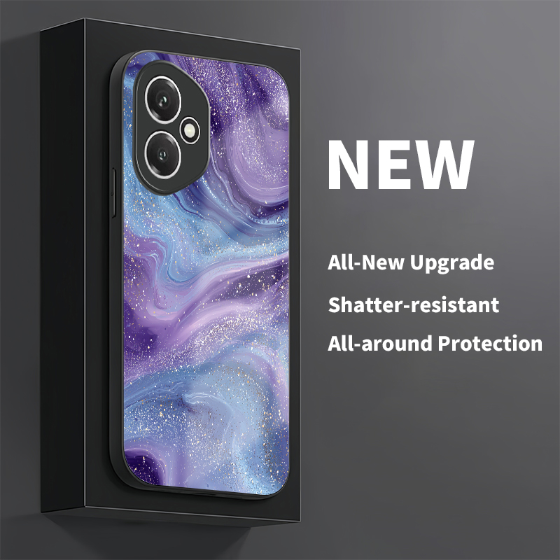 大理石模様耐衝撃スマホケース Huawei Honor 50 - Phone Cases Honor のレビューと価格