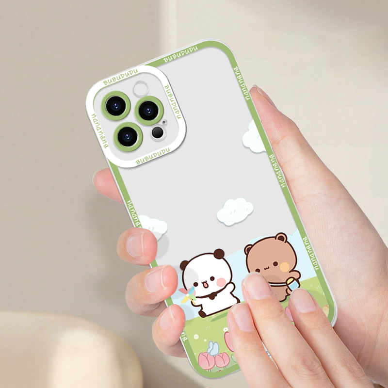 かわいいBUBU DUDUカップルクリアスマホケース、Sam - Phone Cases For Samsung のレビューと価格