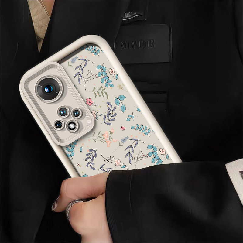 プリントリーフ柄スマホケース Huawei Honor Ma - Phone Cases Honor のレビューと価格