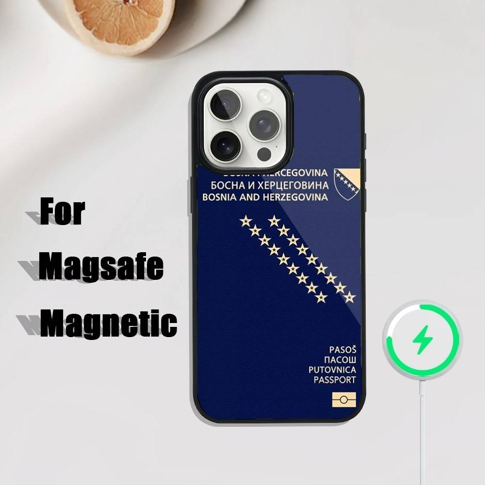 ボスニア・ヘルツェゴビナ パスポート柄 スマホケース iPh - Phone Cases Vape のレビューと価格
