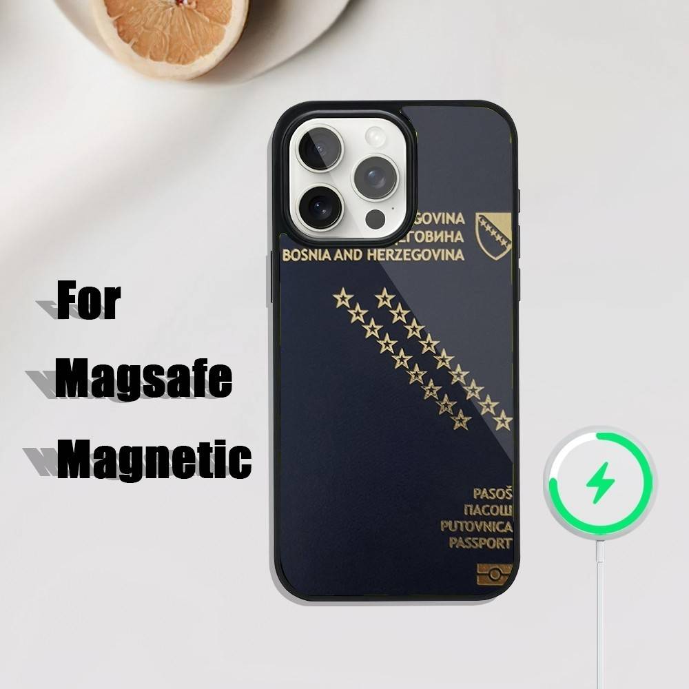 ボスニア・ヘルツェゴビナ パスポート柄 スマホケース iPh - Phone Cases Vape のレビューと価格