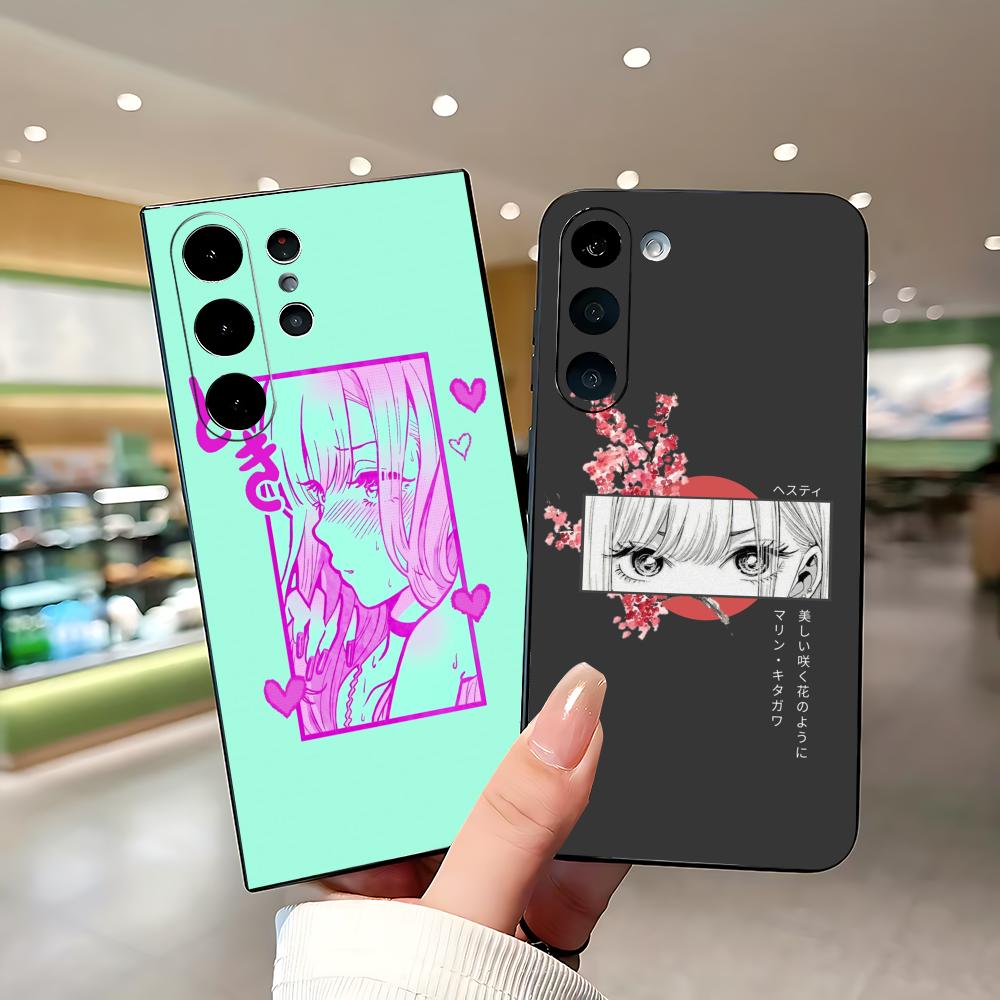 ホットガールアニメキタガワ・マリンスマホケース サムスンギャ - Phone Cases Girls のレビューと価格