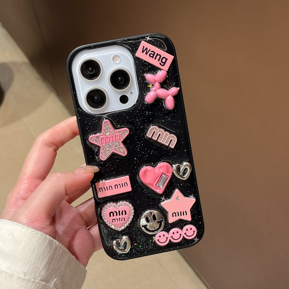 かわいい 3D ラブハート Y2K スタースパイシーガール電 - Phone Cases Dior のレビューと価格