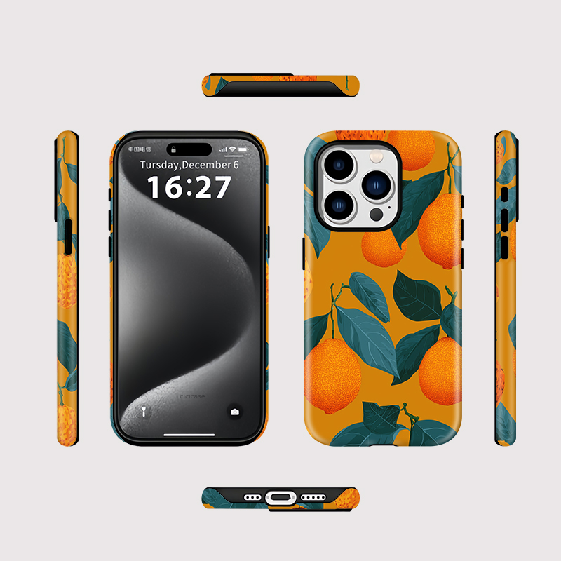Fcicicase iPhone 17 16 15 14 1 - Phone Cases Orange のレビューと価格