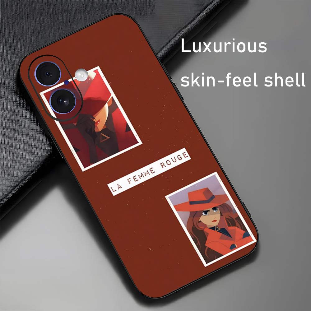 ホットなカルメン・サンディエゴの漫画風iPhoneケース i - Phone Cases Store のレビューと価格
