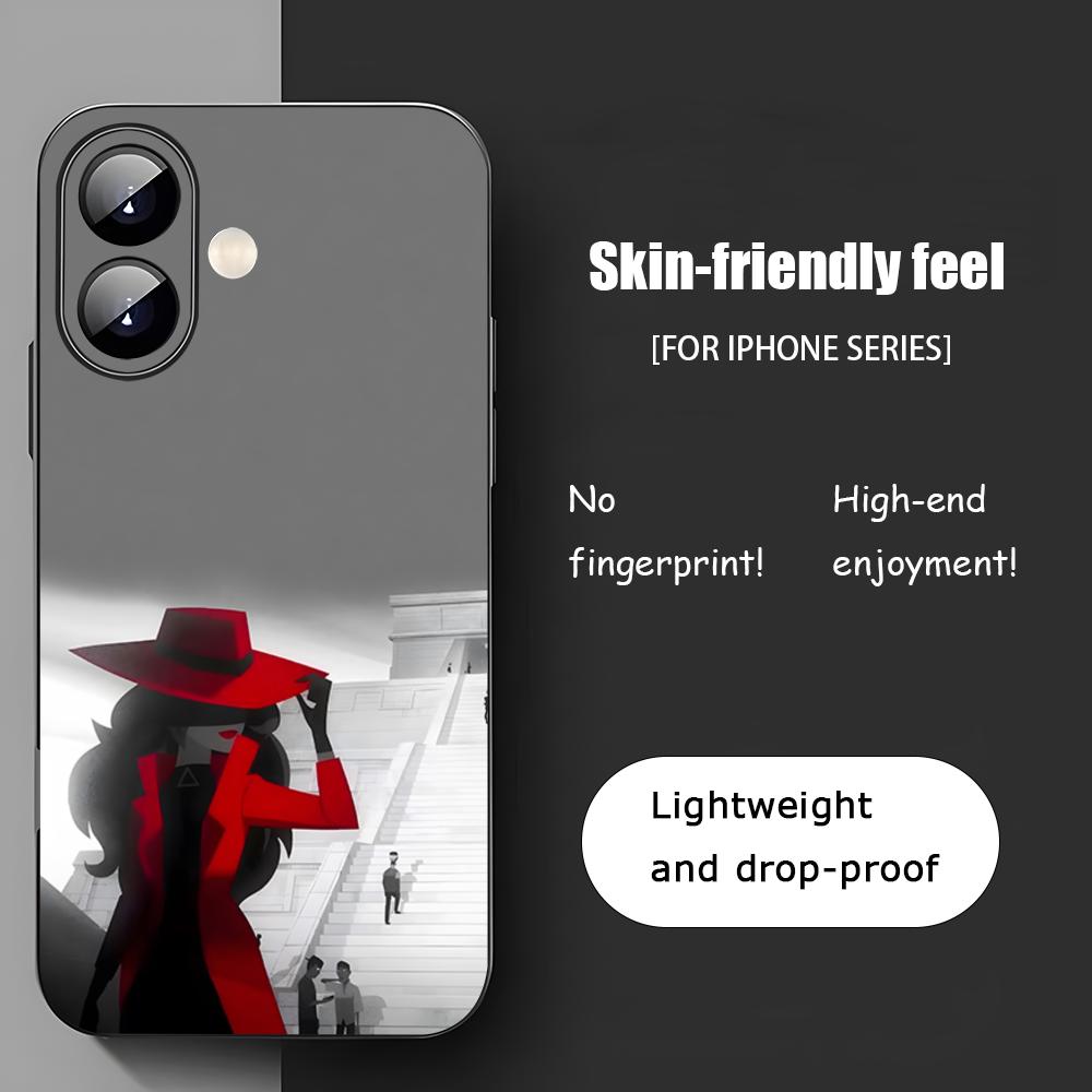 ホットなカルメン・サンディエゴの漫画風iPhoneケース i - Phone Cases Store のレビューと価格