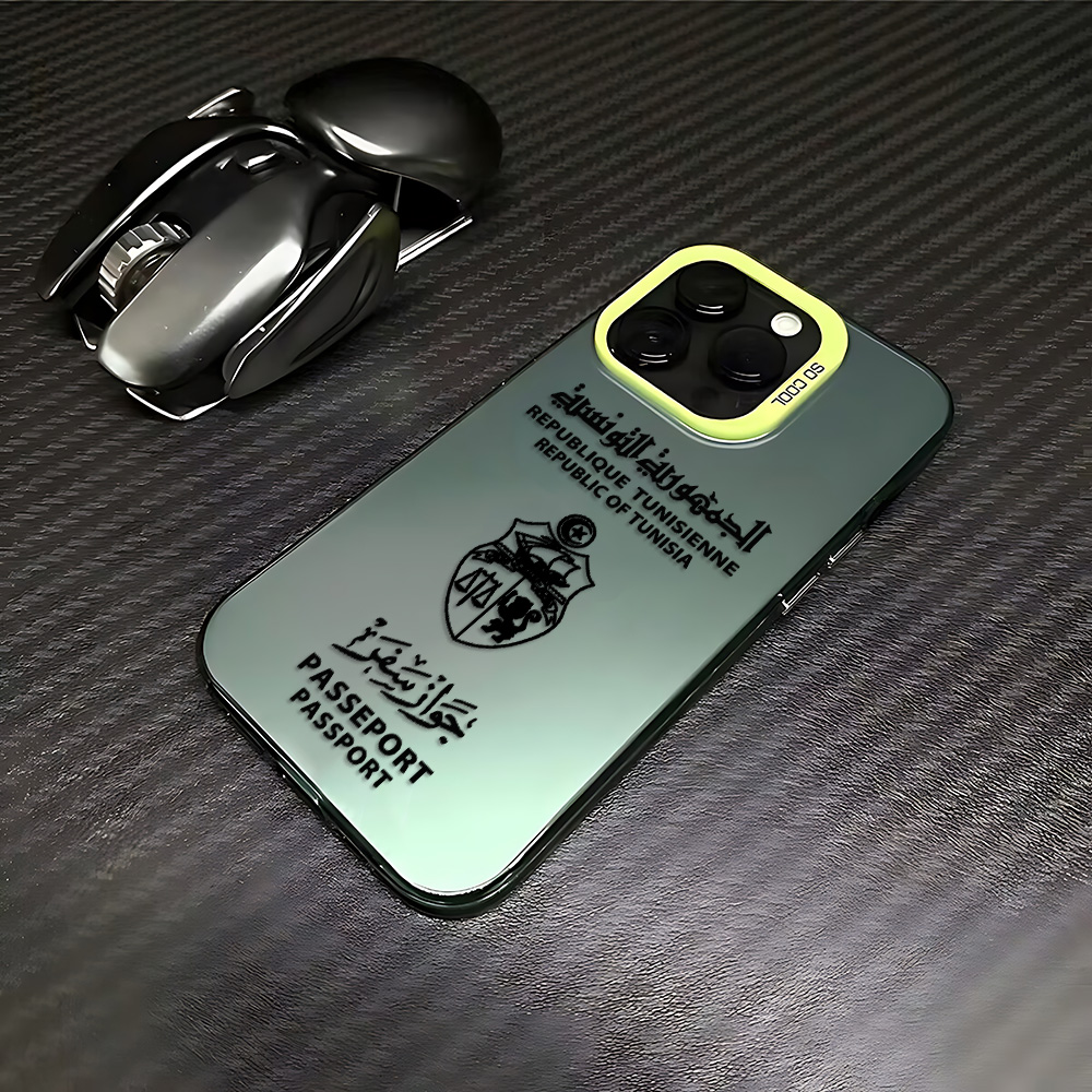チュニジアパスポート柄 iPhoneケース iPhone 1 - Phone Cases Vape のレビューと価格