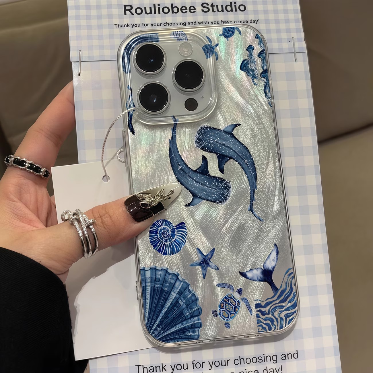 海洋動物クジラとカメのトレンドデザインスマホケース Sams - Phone Cases Trendy のレビューと価格