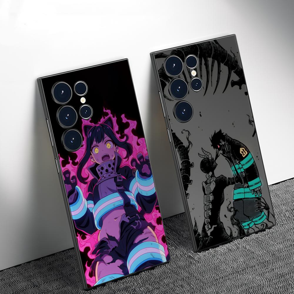 アニメ F-ファイアーフォース電話ケースサムスンギャラクシー - Phone Cases For Samsung のレビューと価格