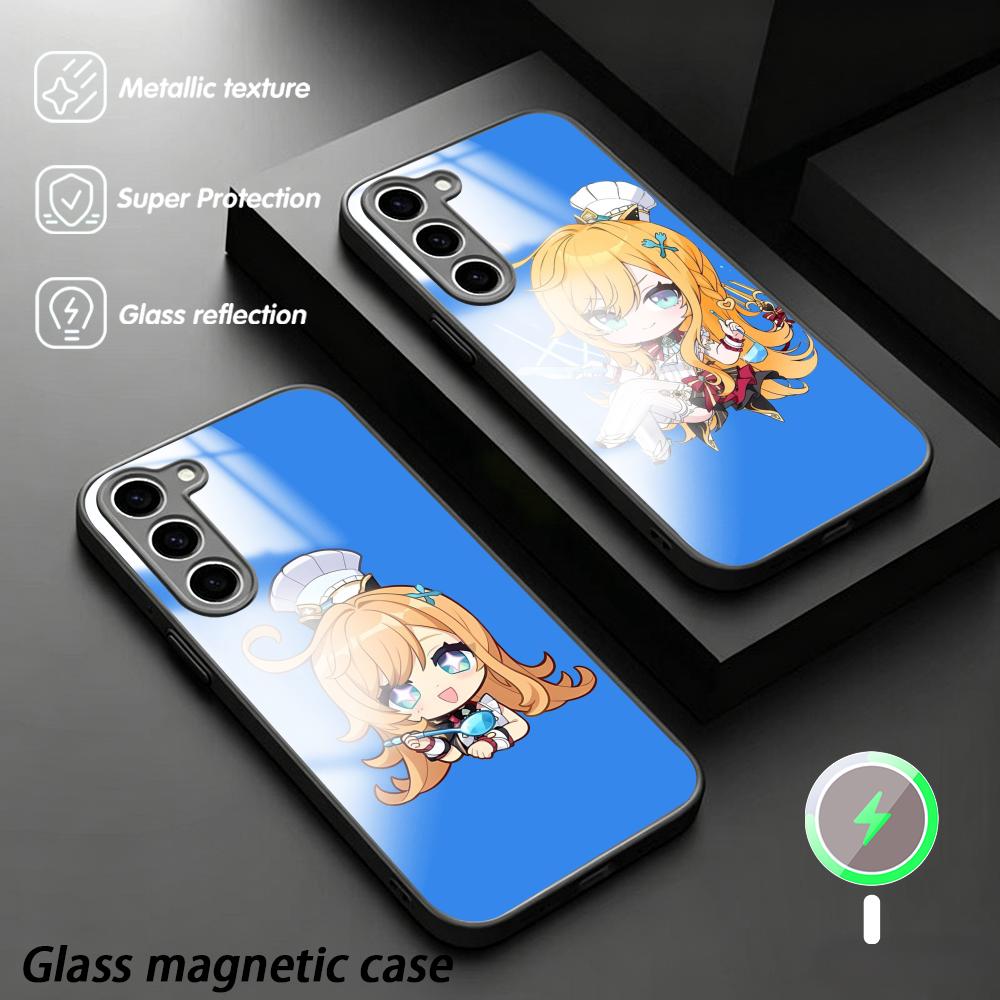 原神インパクト可愛い女の子アニメエスコフィエスマホケース サ - Phone Cases Girls のレビューと価格