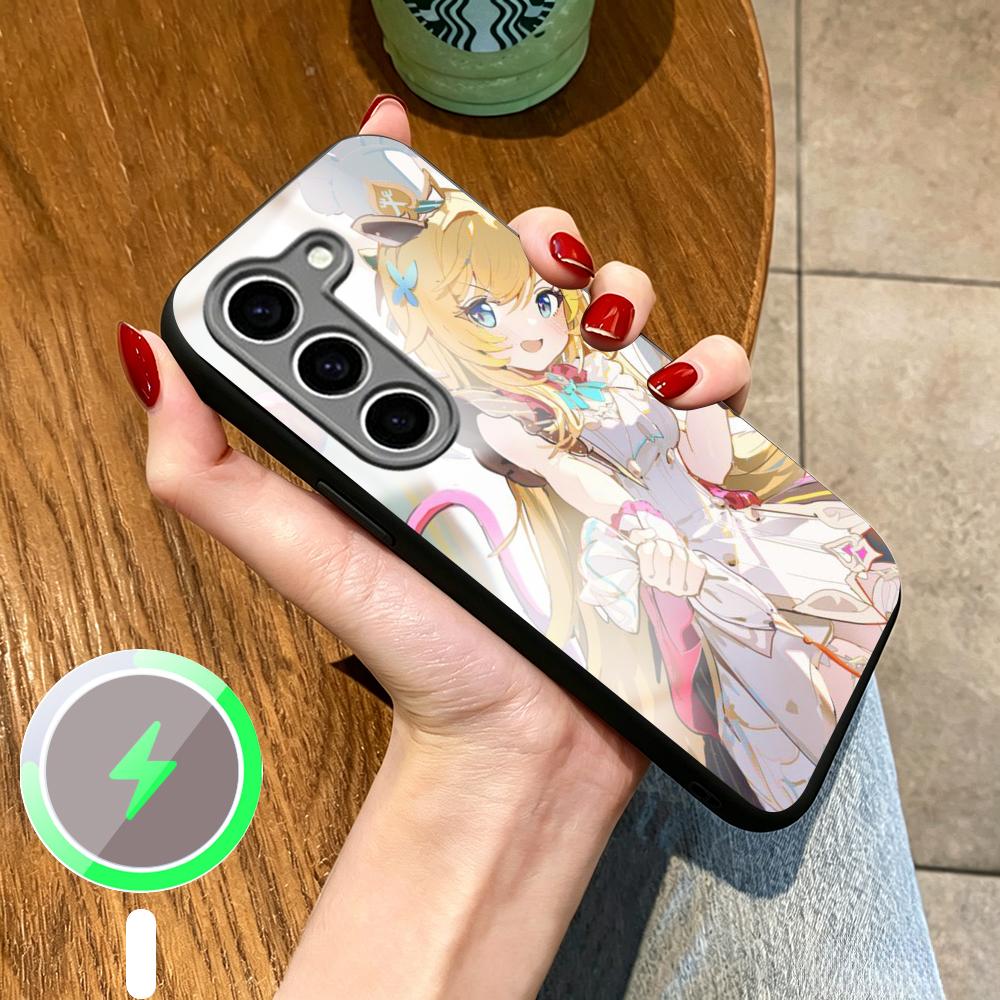 原神インパクト可愛い女の子アニメエスコフィエスマホケース サ - Phone Cases Girls のレビューと価格