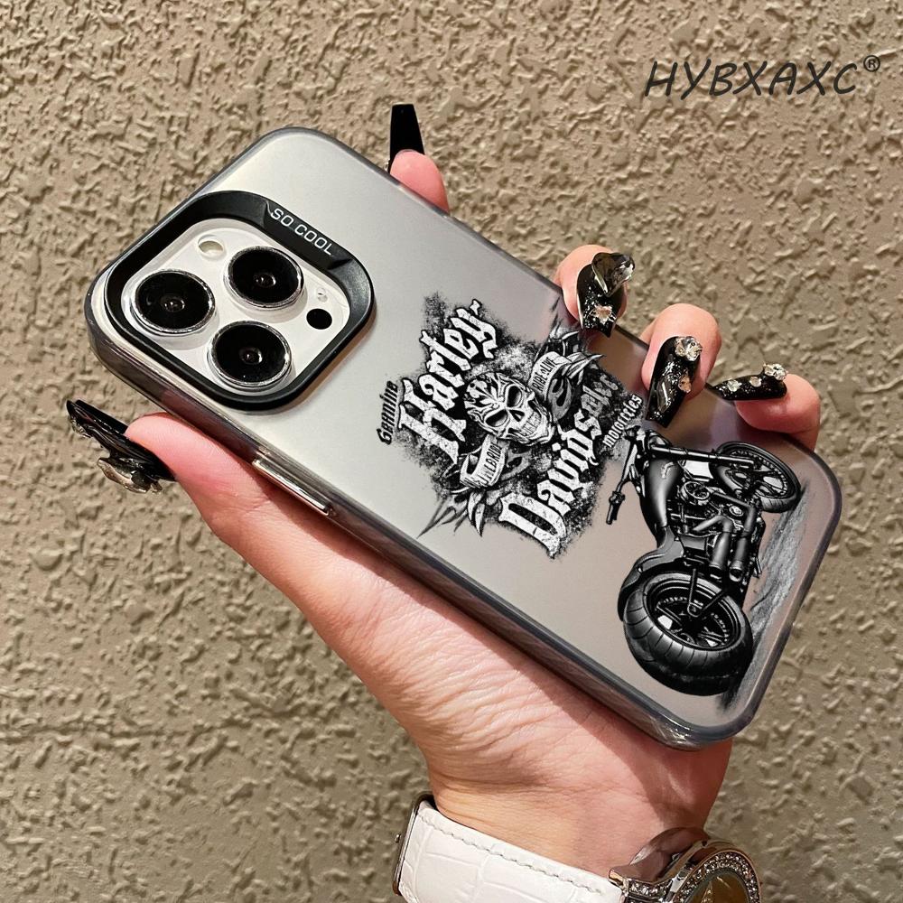 HYBXAXC ゴシック H-ハーレー スカル モーターサイ - Phone Cases Trendy のレビューと価格