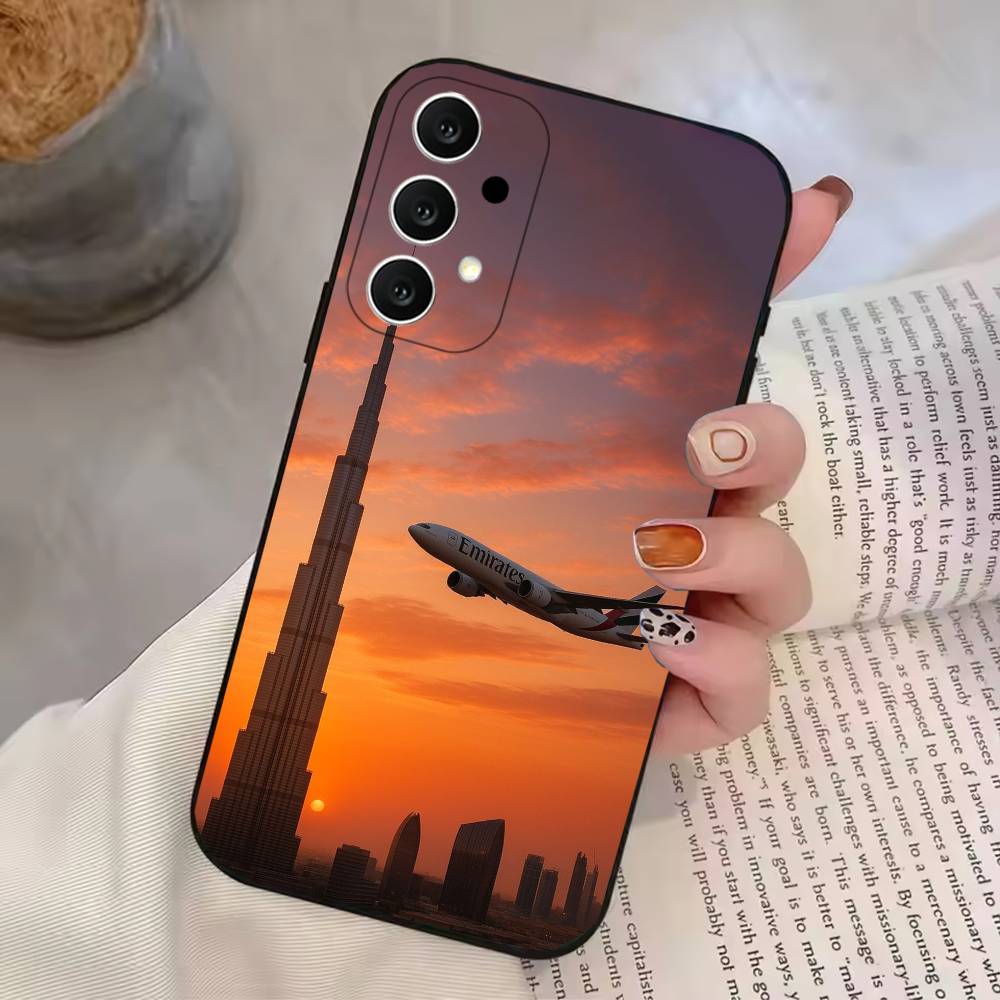 ドバイ ブルジュ・カリファ 飛行機型スマホケース サムスン  - Phone Cases Dubai のレビューと価格