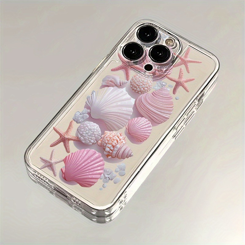 トレンドのピンク貝殻風スマホケース iPhone 17 18 - Phone Cases Trendy のレビューと価格