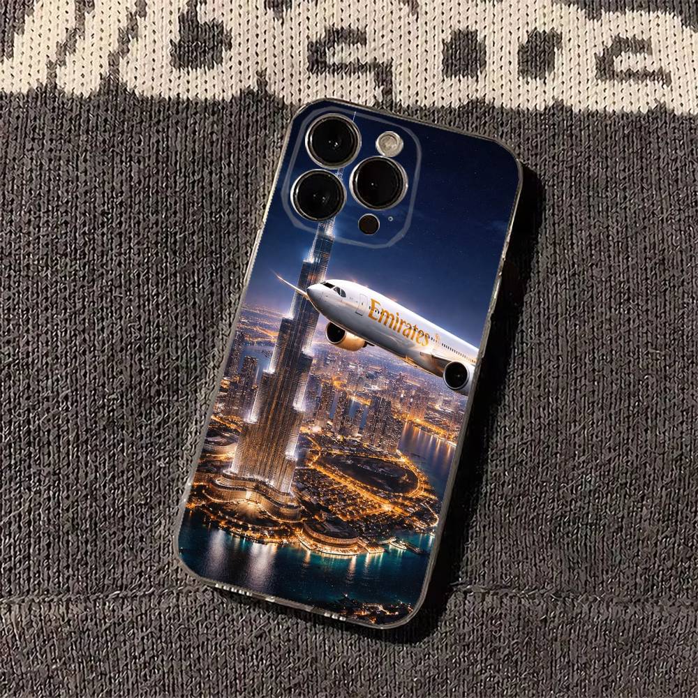 ドバイ・ブルジュ・カリファ飛行機柄iPhoneケース iPh - Phone Cases Dubai のレビューと価格
