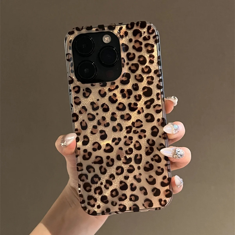 可愛いレオパード柄クリアスマホケース iPhone 16 1 - Phone Cases Dior のレビューと価格