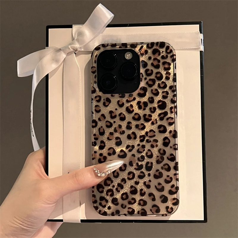 可愛いレオパード柄クリアスマホケース iPhone 16 1 - Phone Cases Dior のレビューと価格