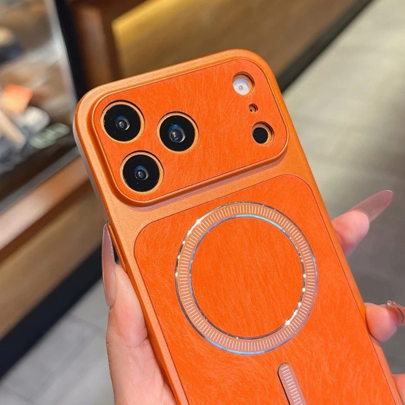 豪華な新作オレンジレトロフェザーMagsafe対応iPhon - Phone Cases Orange のレビューと価格