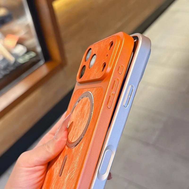 豪華な新作オレンジレトロフェザーMagsafe対応iPhon - Phone Cases Orange のレビューと価格