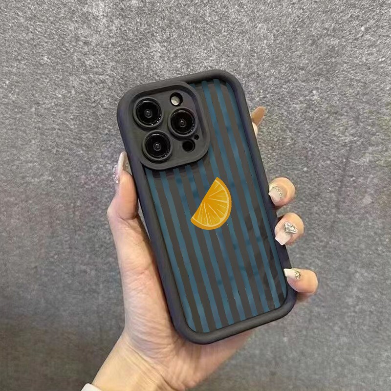 ストライプレモン柄スマホケース iPhone 17 16 1 - Phone Cases Store のレビューと価格