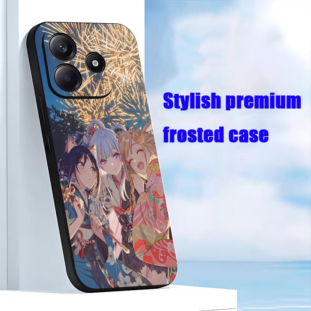 かわいい女の子アニメ「かぐや」のスマホケース、Xiaomi  - Phone Cases Girls のレビューと価格