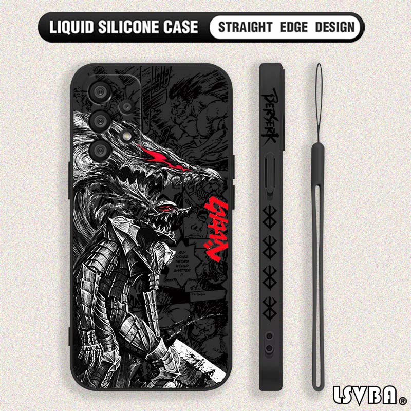 ホットアニメ「ベルセルク」ゾッド・ガッツ柄のSamsung  - Phone Cases For Samsung のレビューと価格