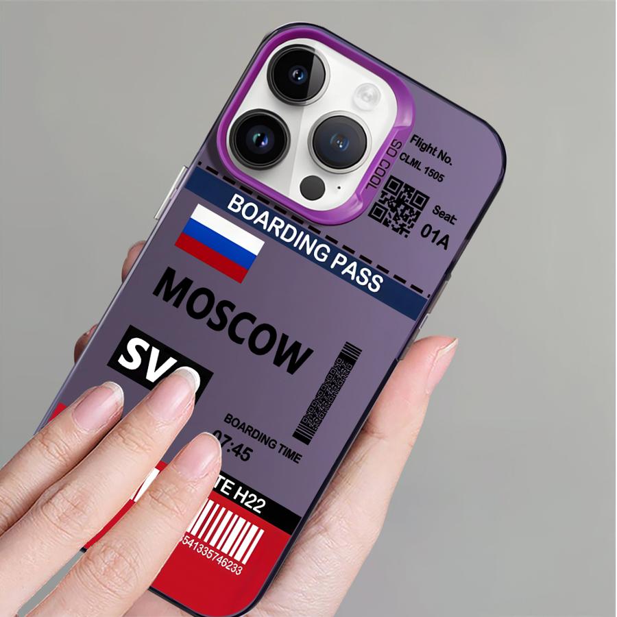 ホットエア ドバイ モスクワ ラベル スマホケース iPho - Phone Cases Dubai のレビューと価格