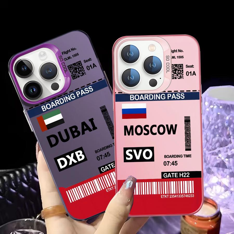 ホットエア ドバイ モスクワ ラベル スマホケース iPho - Phone Cases Dubai のレビューと価格