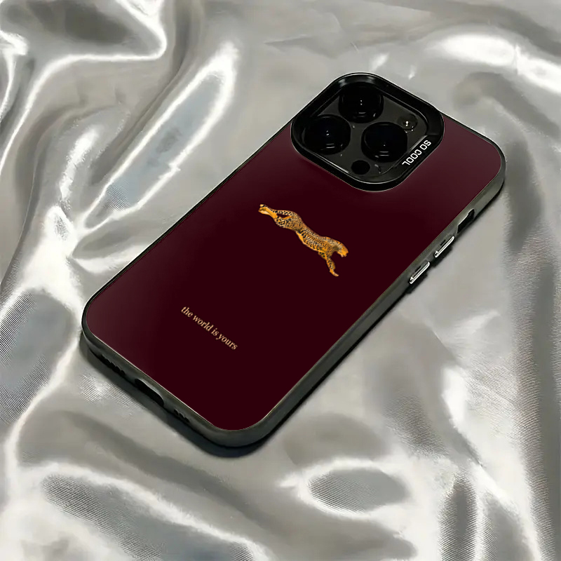 ミニマリスト レオパード柄 iPhoneケース iPhone - Phone Cases Trendy のレビューと価格