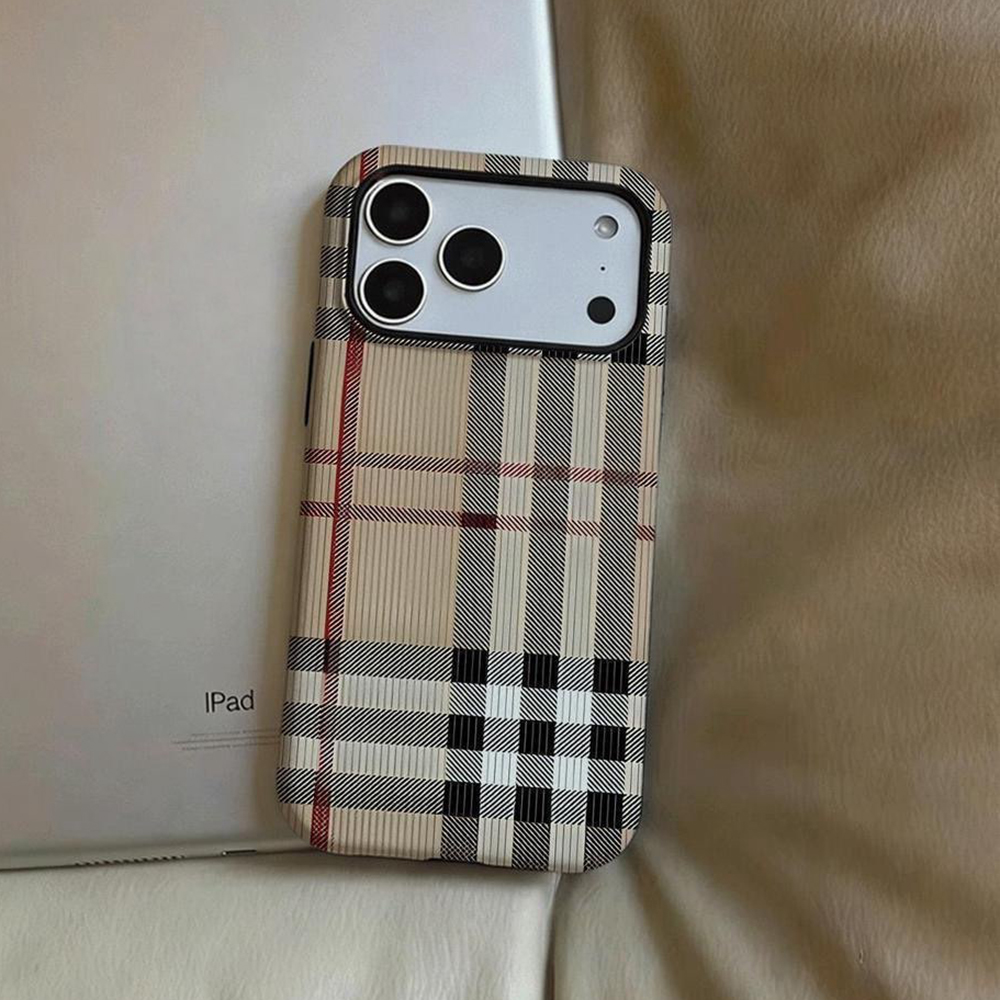 LALA スタイリッシュな格子柄 韓国風スマホケース Sam - Phone Cases Vape のレビューと価格