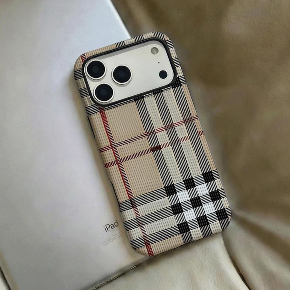 LALA スタイリッシュな格子柄 韓国風スマホケース Sam - Phone Cases Vape のレビューと価格