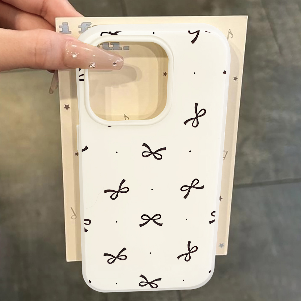 可愛いリボン柄のINS風スマホケース iPhone 17 1 - Phone Cases Store のレビューと価格