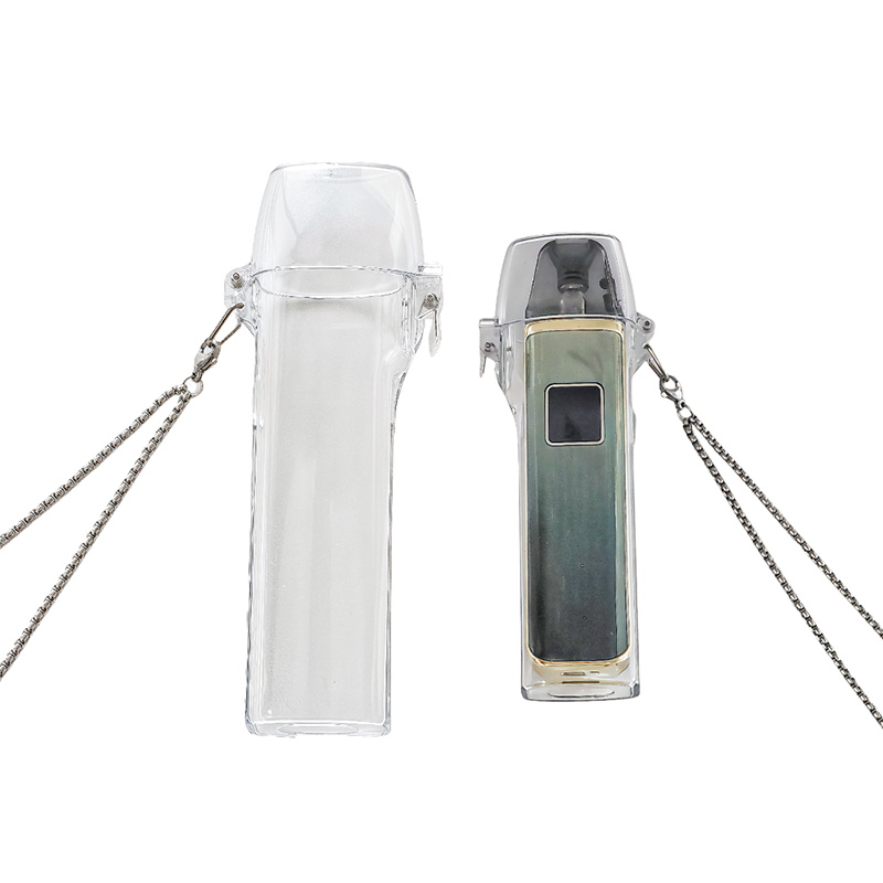 ポータブルストラップ保護透明ポップアップハードケースカバー  - Phone Cases Vape のレビューと価格